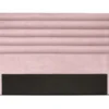 Usinestreet Têtes De Lit Tête De Lit En Tissu LUCA - Rose, Largeur - 140 Cm -SURMATELAS Soldes tete de lit en tissu luca rose largeur 140 cm