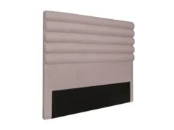 Usinestreet Têtes De Lit Tête De Lit En Tissu LUCA - Rose, Largeur - 140 Cm -SURMATELAS Soldes tete de lit en tissu luca rose largeur 140 cm 3