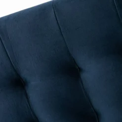 Drawer Têtes De Lit Tête De Lit En Velours 170 Cm Bleu Marine -SURMATELAS Soldes tete de lit en velours 170 cm bleu marine 4