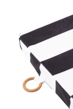 RNT By Really Nice Things Têtes De Lit Tête De Lit En Velours Et Mousse Imprimé à Franges Blanches Et Noires. 12 RNT By Really Nice Things Têtes De Lit Tête De Lit En Velours Et Mousse Imprimé à Franges Blanches Et Noires. -SURMATELAS Soldes tete de lit en velours et mousse imprime a franges blanches et noires 4