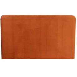 Homifab Têtes De Lit Tête De Lit En Velours Rouille 140 Cm