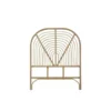 Bois Dessus Bois Dessous Têtes De Lit Tête De Lit Enfant Bohème En Rotin 90 Cm -SURMATELAS Soldes tete de lit enfant boheme en rotin 90 cm