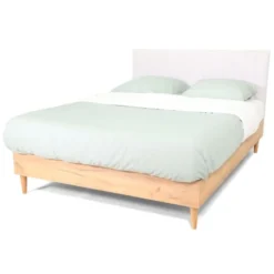 Homifab Têtes De Lit Tête De Lit Matelassé En Tissu Gris Clair 160 Cm -SURMATELAS Soldes tete de lit matelasse en tissu gris clair 160 cm 5