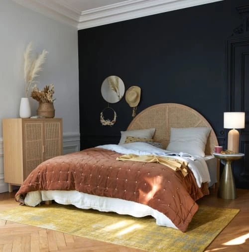 Maisons Du Monde Têtes De Lit Tête De Lit Ronde 140/160 Cannage En Rotin 7 Maisons Du Monde Têtes De Lit Tête De Lit Ronde 140/160 Cannage En Rotin – Image 5