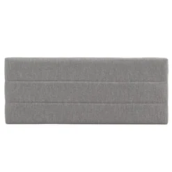 HOMN Têtes De Lit Tête De Lit Tapissée 150x60 Cm Couleur Gris, 8 Cm D'épaisseur -SURMATELAS Soldes tete de lit tapissee 150x60 cm couleur gris 8 cm d epaisseur 9