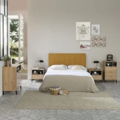 HOMN Têtes De Lit Tête De Lit Tapissée 160x60 Cm Couleur Moutarde, 8 Cm D'épaisseur -SURMATELAS Soldes tete de lit tapissee 160x60 cm couleur moutarde 8 cm d epaisseur 7