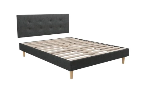 Moondaca Têtes De Lit Tête De Lit Tissu Déco Capitonnée Gris Fixation Murale 160cm 5 Moondaca Têtes De Lit Tête De Lit Tissu Déco Capitonnée Gris Fixation Murale 160cm – Image 3