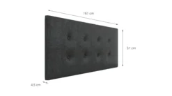 Moondaca Têtes De Lit Tête De Lit Tissu Déco Capitonnée Gris Fixation Murale 160cm 12 Moondaca Têtes De Lit Tête De Lit Tissu Déco Capitonnée Gris Fixation Murale 160cm -SURMATELAS Soldes tete de lit tissu deco capitonnee gris fixation murale 160cm 4