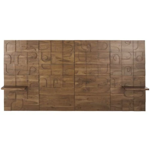 Maisons Du Monde Têtes De Lit Tête De Lit Vintage 140/160 Avec 2 Tablettes 3 Maisons Du Monde Têtes De Lit Tête De Lit Vintage 140/160 Avec 2 Tablettes