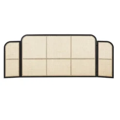 Maisons Du Monde Têtes De Lit Tête De Lit Vintage 140/160 En Bois De Frêne Massif Et Cannage En Rotin -SURMATELAS Soldes tete de lit vintage 140 160 en bois de frene massif et cannage en rotin 1000 1 24 219743 2