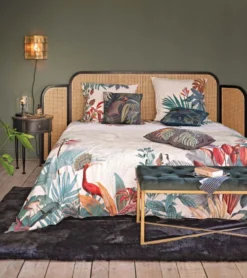 Maisons Du Monde Têtes De Lit Tête De Lit Vintage 140/160 En Bois De Frêne Massif Et Cannage En Rotin -SURMATELAS Soldes tete de lit vintage 140 160 en bois de frene massif et cannage en rotin 1000 1 24 219743 6