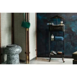 Dutchbone Tables De Chevet Vestiaire D'entrée Métal Noir -SURMATELAS Soldes vestiaire d entree metal noir 1