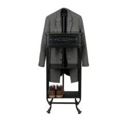 Dutchbone Tables De Chevet Vestiaire D'entrée Métal Noir -SURMATELAS Soldes vestiaire d entree metal noir 5